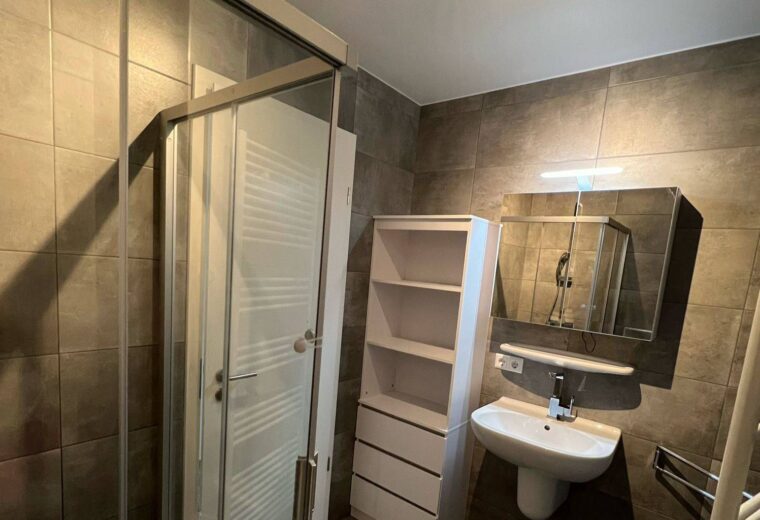 La salle de bain rénovée Ghibici Construction SARL