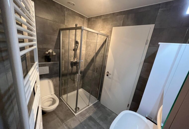 La salle de bain rénovée Ghibici Construction SARL